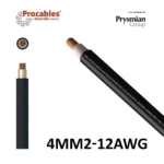 Cable Fotovoltaico 4MM