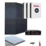 Kit para sistema solar aislado 5000W 48V Tensite 24850 Wh/día