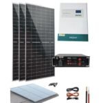 Kit planta solar para finca aislada