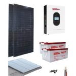 Kit solar para planta solar aislada 2000W 24V Tensite 4970 Wh/día