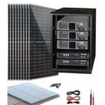 Kit solar para sistema fotovoltaico aislado