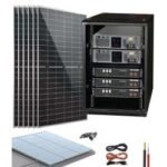 Kit solar para sistema fotovoltaico